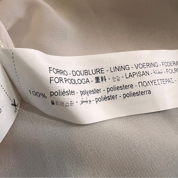 Zara Olive/Black Animal Print Long Sleeve Dress NWT Size Small - Picture 7 of 7